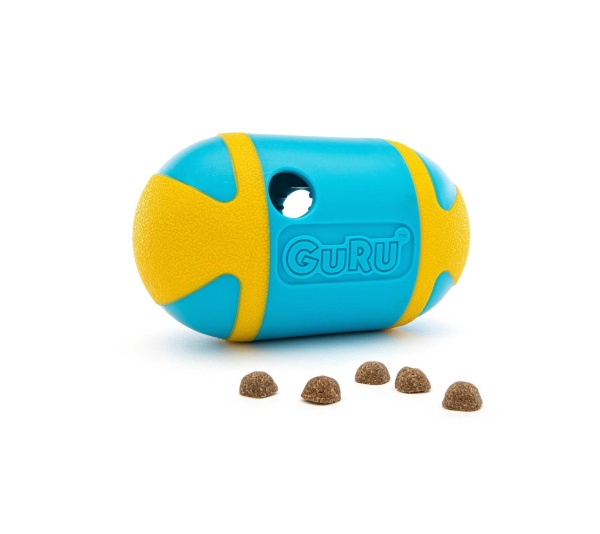 GURU Pet Company Rock 'N Treat Interactive Dog Toy Medium