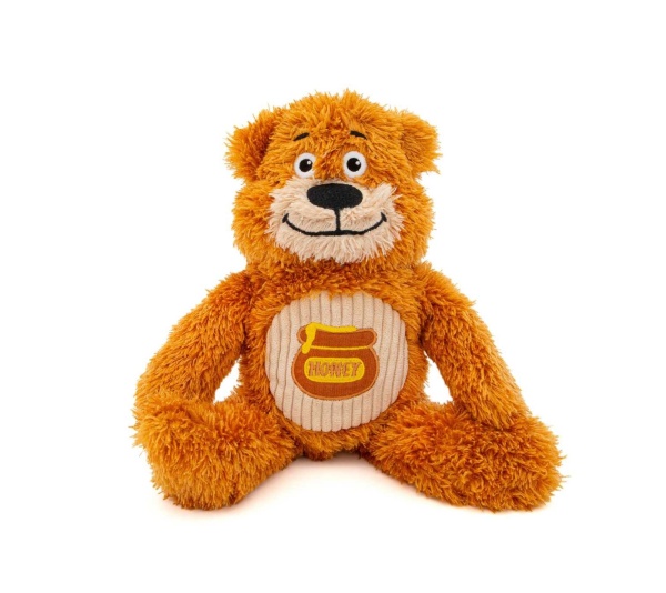 GURU Pet Company Soft Scents Bear Plush Dog Toy Medium