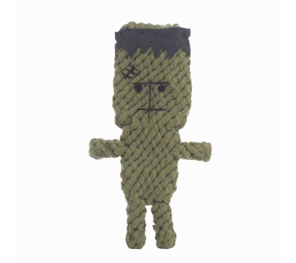 Jax & Bones Franky The Frankenstein Rope Dog Toy 8"