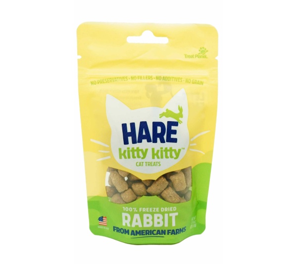 Kitty Kitty Hare Freeze Dried Rabbit Treat 0.9oz