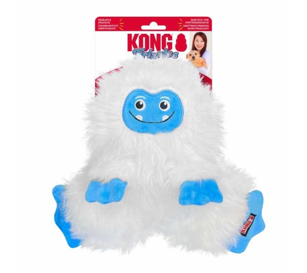 KONG Holiday Frizzles Yeti Md/Lg