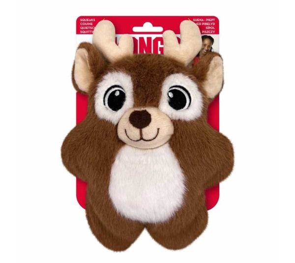 KONG Holiday Snuzzles Reindeer  - Md