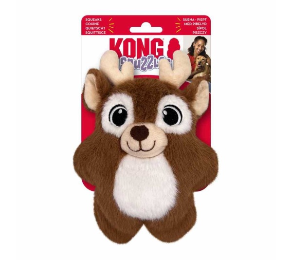 KONG Holiday Snuzzles Reindeer  - Sm
