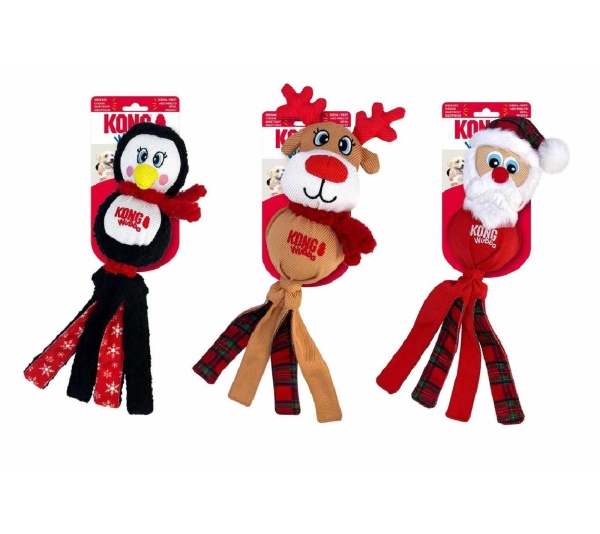 KONG Holiday Wubba(TM) Assorted Lg