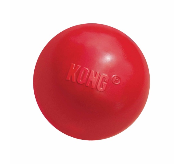 KONG(R) Ball w/Hole Dog Fetch Toy  - Medium/Large