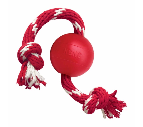 KONG(R) Ball w/Hole Dog Fetch Toy  - Small