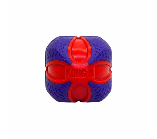 KONG(R) Duets Duos Ball Dog Fetch Toy Medium