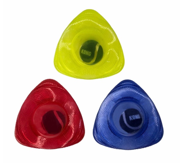 KONG(R) Jumbler(TM) Flinger Dog Enrichment Toy Assorted  - Small/Medium