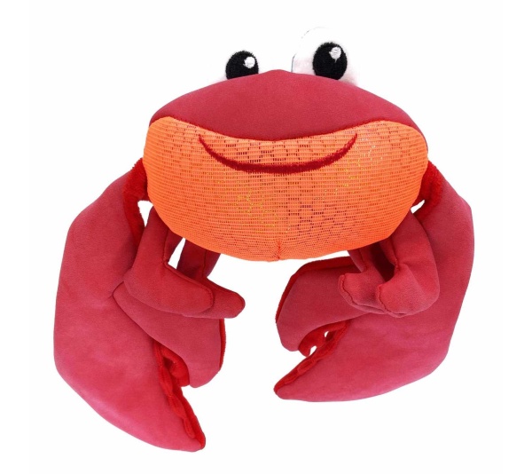KONG(R) Shakers(TM) Shimmy Crab Dog Plush Toy Medium