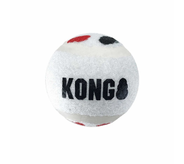 KONG(R) Signature Sport Balls Dog Fetch Toy  - Small 3pk
