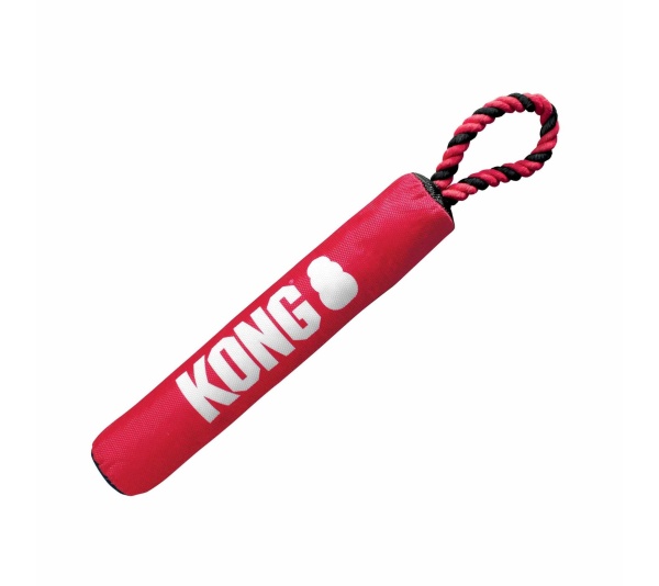 KONG(R) Signature Stick w/Rope Dog Fetch Toy Medium