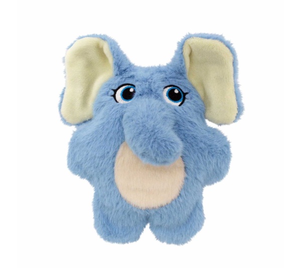 KONG(R) Snuzzles Kiddos Elephant Dog Plush Toy Small