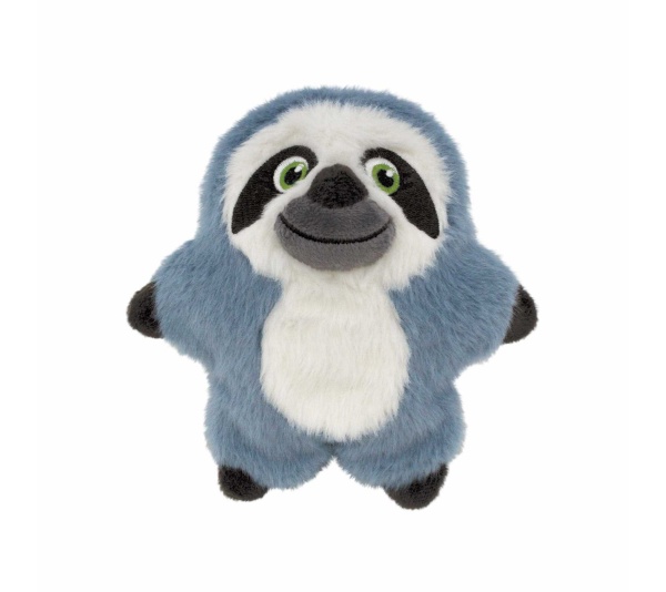 KONG(R) Snuzzles Kiddos Sloth Dog Plush Toy Small