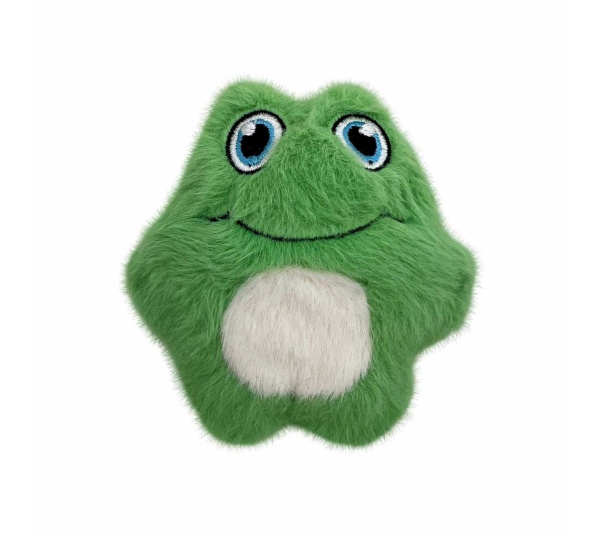 KONG(R) Snuzzles Mini Frog Dog Plush Toy XS