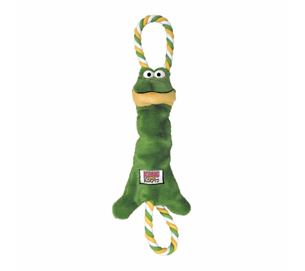 KONG(R) Tugger Knots Frog Dog Rope Toy Medium/Large