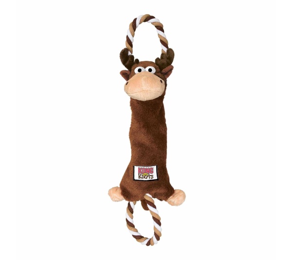 KONG(R) Tugger Knots Moose Dog Rope Toy Medium/Large