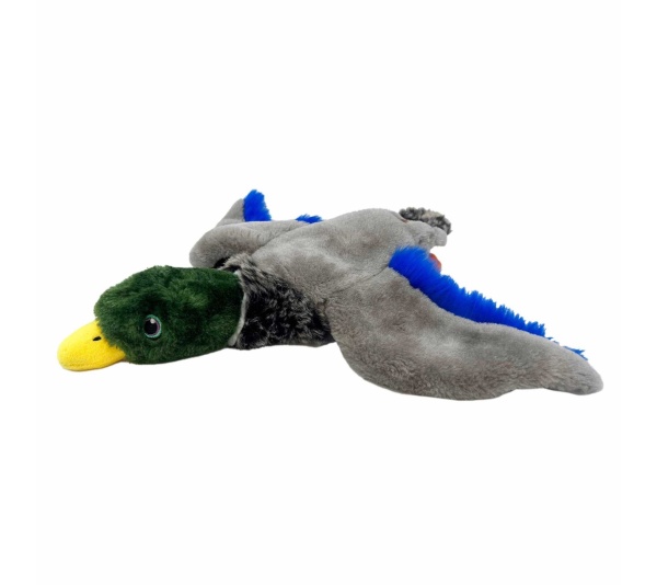 KONG(R) Wild Low Stuff Mallard Dog Plush Toy Medium