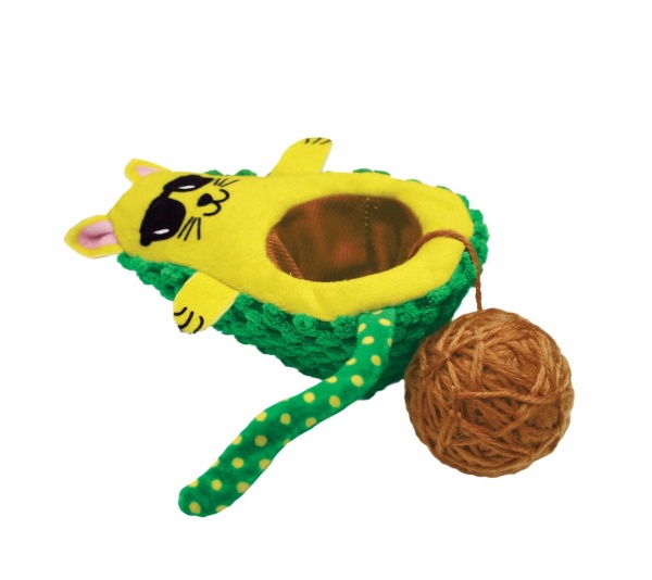 KONG(R) Wrangler AvoCATo Cat Toy