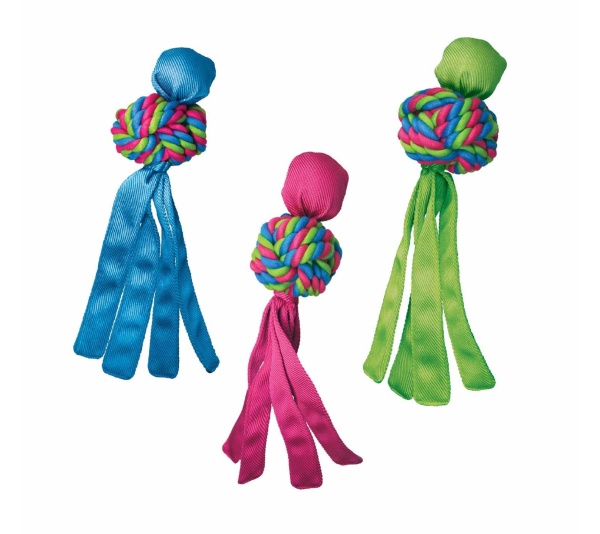KONG(R) Wubba Weaves Dog Tug Toy Assorted  - XL