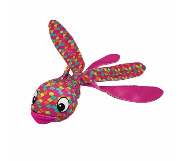 Pink - KONG(R) Wubba Finz Dog Tug Toy  - Large