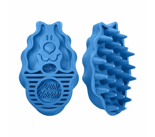KONG(R) ZoomGroom(R) Boysenberry Brush Large