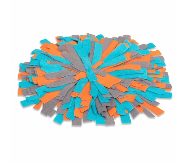 Messy Mutts Round Forage/Snuffle Mat 15" with Suction
