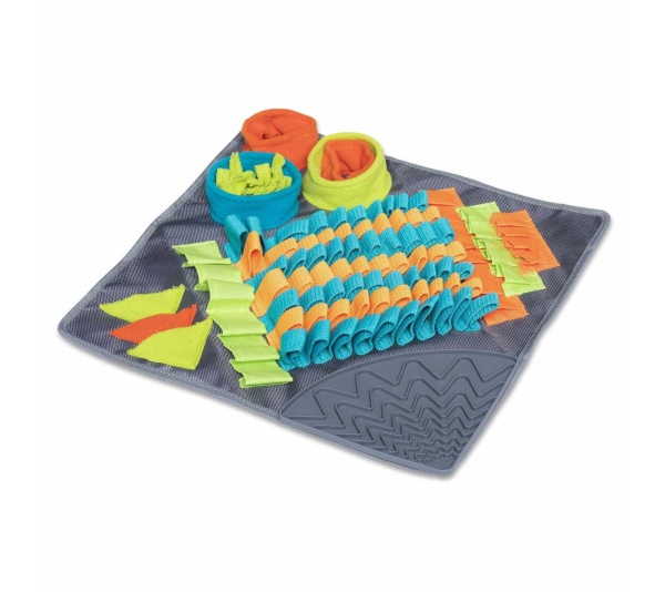 Messy Mutts Square Forage/Snuffle Mat 16" with Suction