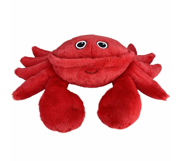 Multipet Jumbo Sea Creatures Crab Plush Dog Toy 24"