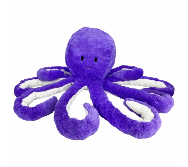 Multipet Jumbo Sea Creatures Octopus Plush Dog Toy 24"