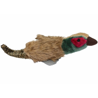 Multipet Migrators Pheasant Plush Dog Toy 18"