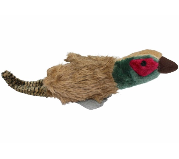 Multipet Migrators Pheasant Plush Dog Toy 18"