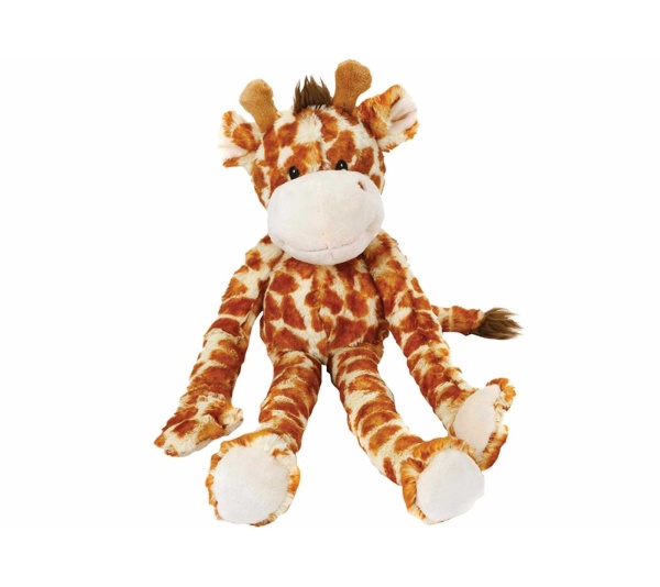 Multipet Swingin' Safari Giraffe Plush Dog Toy 19"