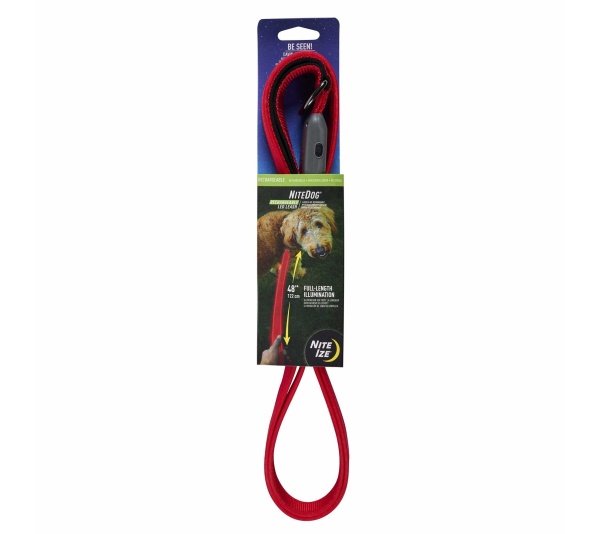 Blue LED - Nite Ize NiteDog Rechargeable LED Leash