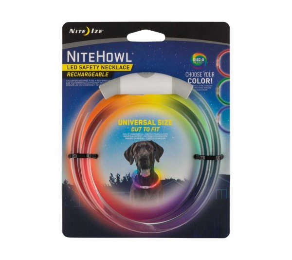 Nite Ize NiteHowl Rechargeable LED Safety Necklace - Disc-O Select