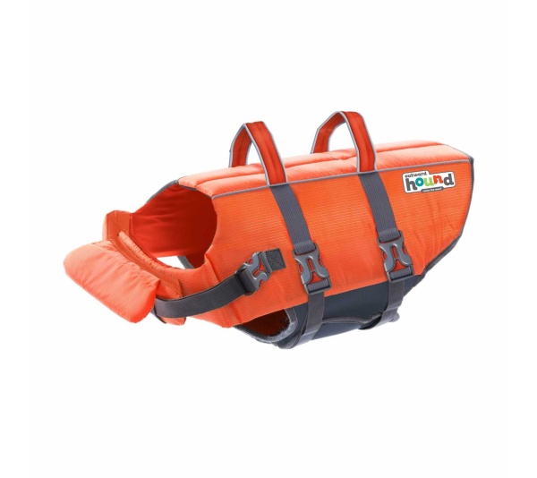 Orange - Outward Hound Granby Splash Dog Life Jacket  - Medium