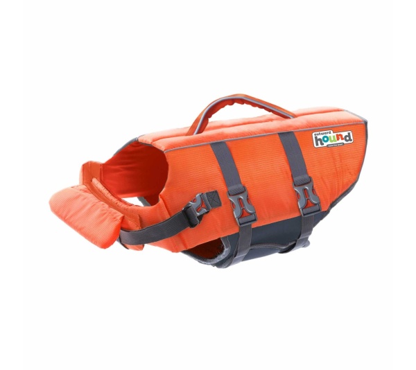 Orange - Outward Hound Granby Splash Dog Life Jacket  - XS