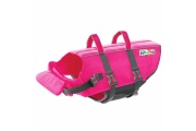Pink - Outward Hound Granby Splash Dog Life Jacket - Large