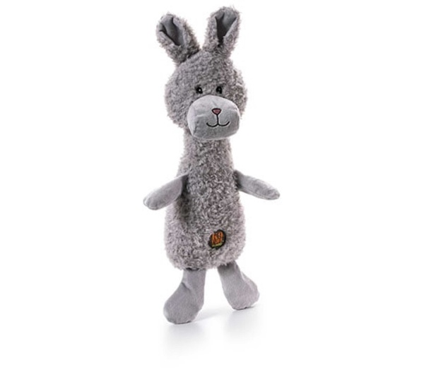 Outward Hound Scruffles Plush Dog Toy Bunny Small
