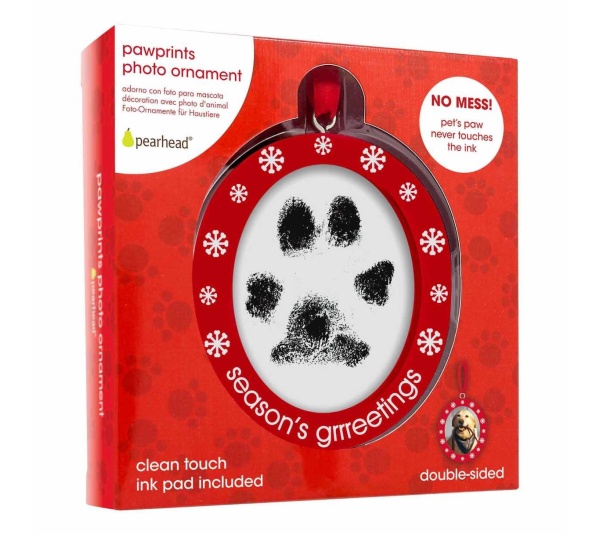 Pearhead Double Sided Photo/Ink Ornament