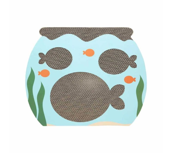 Pearhead Fish Tank Cat Scratch Pad