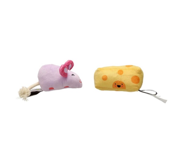 Pearhead Hide and Squeak Cat Toy Set 2pc