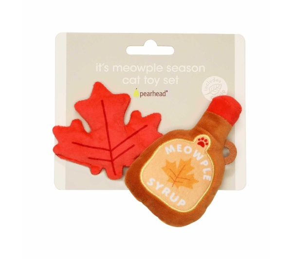 Pearhead It'S Meowple Season Cat Toy Set