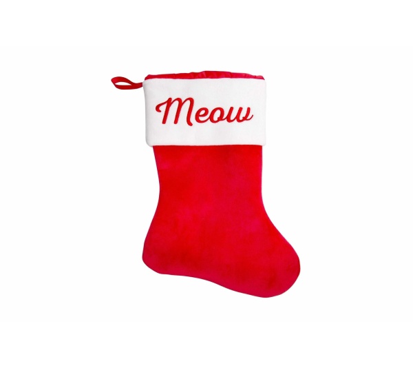 Pearhead Meow Christmas Stocking