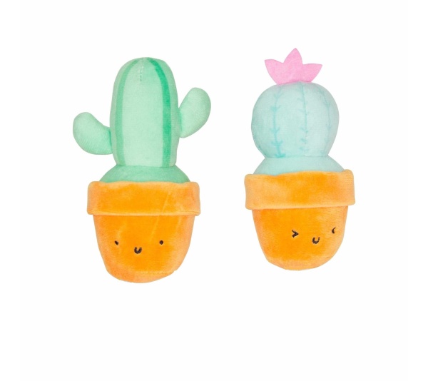 Pearhead Prickly Plants Cat Toy Set 2pc