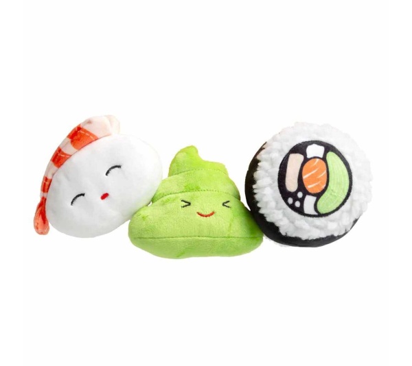 Pearhead Sushi Dog Toy Set 3pc