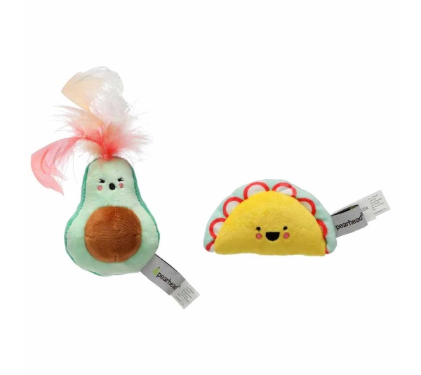 Pearhead Taco Time Cat Toy Set 2pc