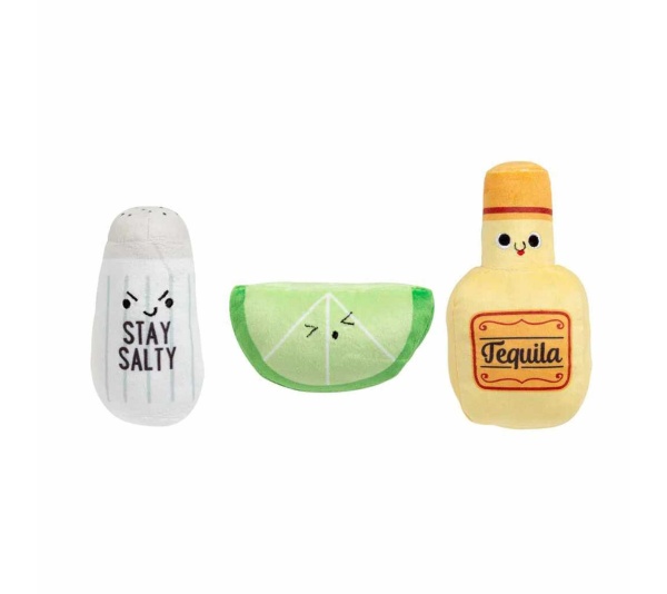 Pearhead Tequila Shots Dog Toy Set 3pc