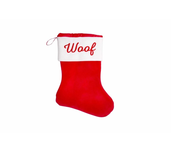 Pearhead Woof Christmas Stocking