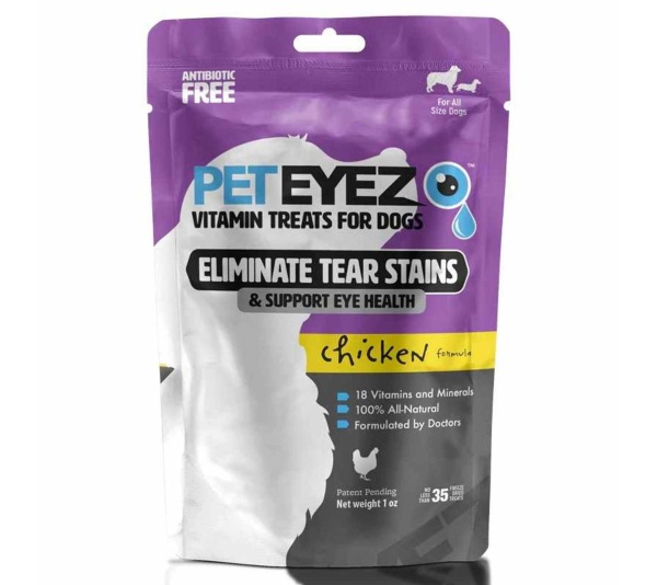 Pet Eyez Vitamin Treats for Dogs Chicken Formula 1oz