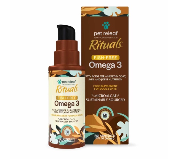 Pet Releaf Rituals Omega 3 Algae 2 oz pump